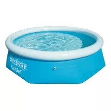 Piscina Circular Inflável 2300l Em Vinil Fast Set Bestway