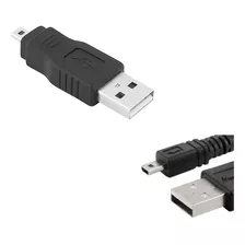 Conector Otg Usb Macho X Micro 8 Pinos 8p Câmeras