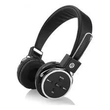 Fone De Ouvido Headphone Bluetooth Sd B-05 Sem Fio Preto