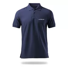 Camisa Gola Polo Masculina Vitórus Anti Pilling Malha Piquet