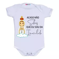 Body Temático Infantil Sou Da Imaculada