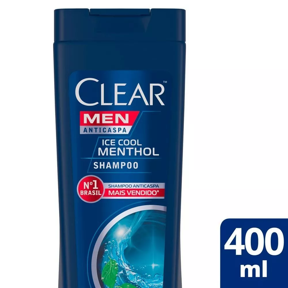  Shampoo Ice Cool Mentol Clear 400ml