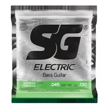 Encordado Sg Para Bajo 5 Cuerdas Nickel Plated 045 130 Envio