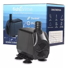 Melhor Bomba Submersa Para Caixa Água Criação Peixe 4000 L/h 127v Fish Prime Fishprime