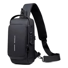 . Bolsa Deportiva Antirrobo Con Cargador Usb Para Hombre