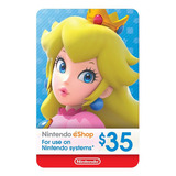 Nintendo Switch 3ds Eshop 35 Usd Codigo Digital Para Juegos
