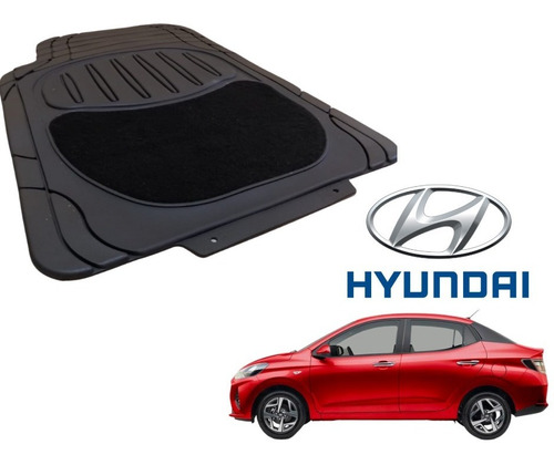 Kit De Tapetes Uso Rudo Para Hyundai I10 Sedan Foto 3