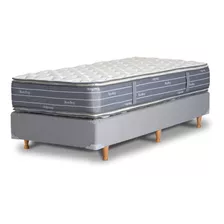 Sommier La Cardeuse Bonelltop 1 1/2 Plaza De 190cmx120cm Gris