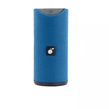 Mini Caixinha De Som Bluetooth Sem Fio Potente Bateria Azul