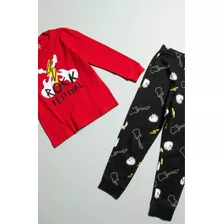 Pijama Niño Diseño Rock Talla 3