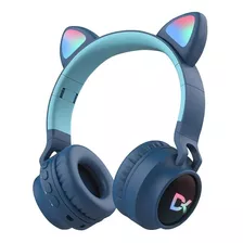 Auriculares Bluetooth Luz Led Orejas Cat Gato Vincha