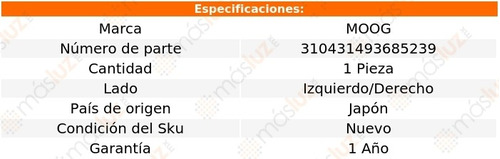 Set 2 Terminales Interiores Toyota Tacoma V6 3.4l 98/04 Moog Foto 2