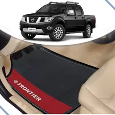 Tapete Borracha Automotivo Nissan Frontier Lado Vermelho