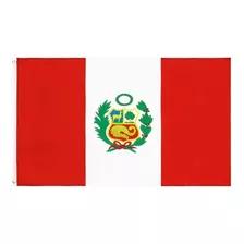 Bandeira Peru Oficial 90 Cm X 150cm C/ Anilha P/ Mastro