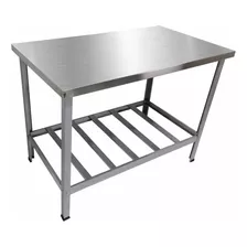 Mesa Em Inox 190x70 Reforçada Para Clinicas Veterinárias Top