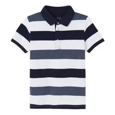 Playera Polo Mayoral Niño Rayas Manga Corta