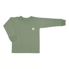 Camiseta Infantil Cotton Rosa Verde Cinza Branco Be Little
