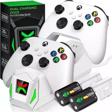 Dock Carregador Controle Xbox One/serie S/ X + 2 Baterias