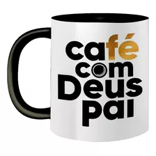 Caneca Prime Café Com Deus Pai Porções Diárias De Paz 325ml