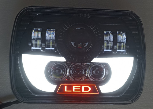 Faros Ledr Lupa Alta Intensidad Camion Ford Fseries Foto 7