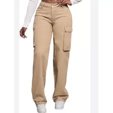 Pantalón Cargo De Mujer