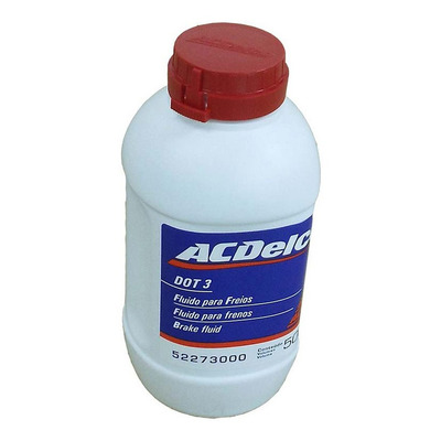 Fluido Freio Acdelco Dot3 500ml Sonic 2012 A 2014 52273000