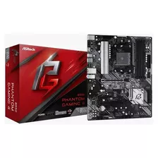 Placa Mãe Asrock B550 Phantom Gaming 4 Ddr4 Am4 Aatx Cor Preto