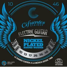 Cuerdas Guitarra Electrica 10-46 Nickel Plated Ac10 Cifuente