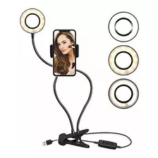 Talkworks Selfie Ring Light Con Soporte Para Teléfono Celula