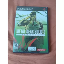 Metal Gear Solid 3 -subsistance Original Ps2