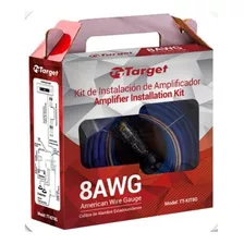 Kit De Cables Amplificador 8awg Usa 500 Rms Target Garantia