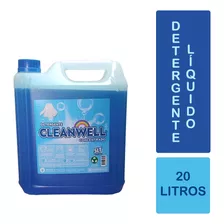 Detergente Liquido Para Ropa Cleanwell 20 Litros Premium