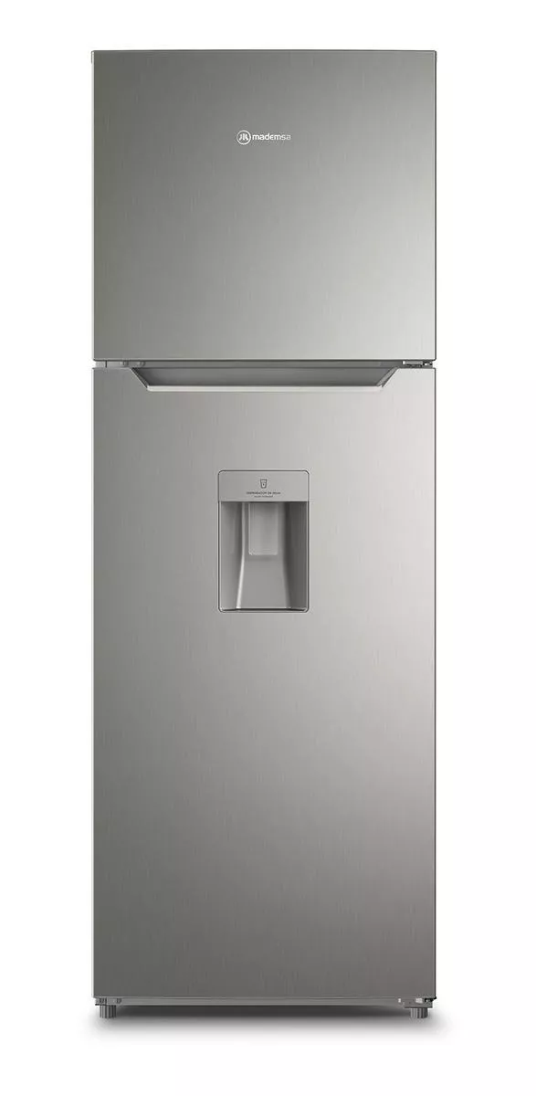 Refrigerador No Frost Mademsa 1350w Inox Con Freezer 342l 220v