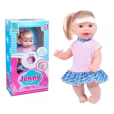 Boneca Educativa Jenny Fala E Ensina Inglês Super Toys
