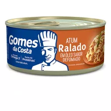 Atum Ralado Em Óleo Defumado Gomes Da Costa Lata 130g