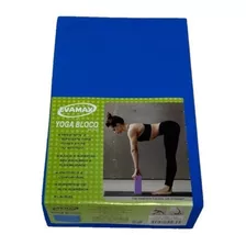 Bloco De Yoga / Pilates - Eva - 23x15x7cm Exercícios Evamax