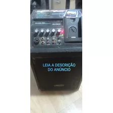 Caixa Ativa Dj Tech - Funcionando Com Detalhes Leia Tudo