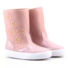 Bota Infantil Menina Tininha 38021 Rosa