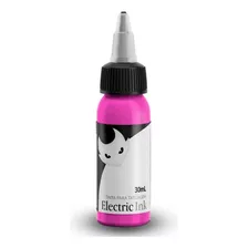 Tinta Para Tatuagem Tattoo 30ml Diversas Cores Electric Ink Cor Rosa