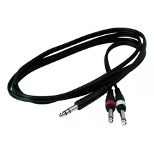 Cable Plug 6.5 Stereo A 2 Plug 6.5 Mono 3m Warwick Rcl20924d