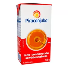 Leite Condensado Piracanjuba Semi 395 Gr