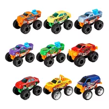 Monster Jam Truck Set X3 Camionetas 4x4 Auto Regalo Niño