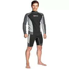 Playera Y Short Mares Lycra Buceo Snorkel Natación Tallas