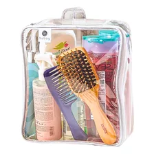 Kit 3 Organizador Viagem Sabonete Shampoo Escova Perfumes