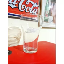 Coca Cola (coke). Antiguo Vaso De Vidrio Publicitario. Unico