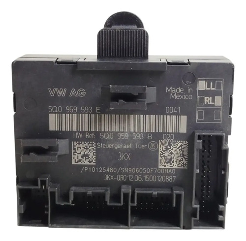 Modulo Porta Dianteira Esquerda Audi A3 2013