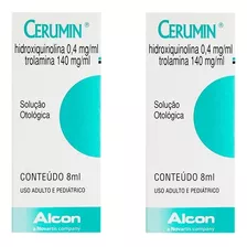 Cerumin 8ml Gotas - (kit Com 02 Unid)