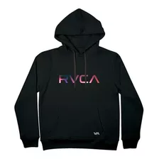 Blusa Moletom Plus Size Rvca Big Fills R422p0039 Preta