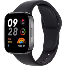 Xiaomi Redmi Watch 3 Color Negro Color De La Caja Negro Color Del Bisel Negro