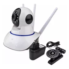 Câmera Ip Wifi Wireless Sem Fio Hd 3 Antenas Visão Noturna